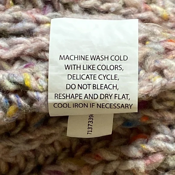 Falls Creek lavender knit cardigan - Picture 12 of 12